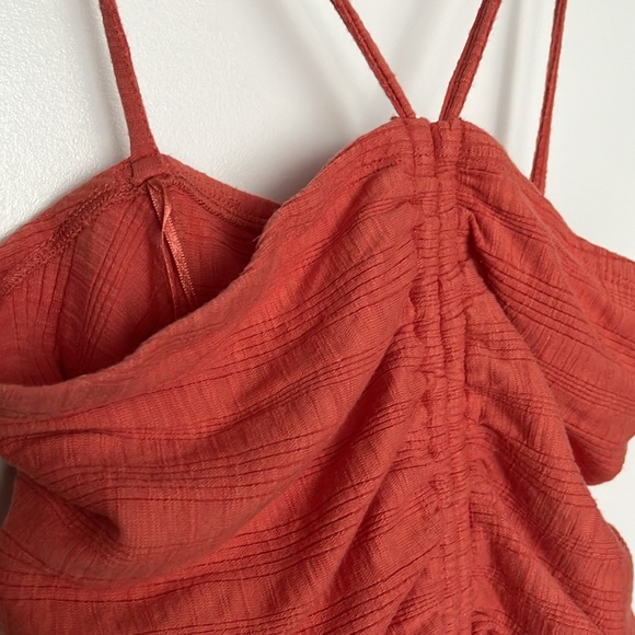 PILCRO | Ruched Ribbed Halter Sz M - Picture 4 of 5